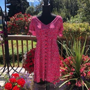 Lyla Button Detail Dress 